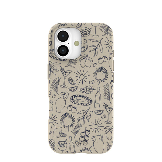 London Fog Mediterranean Moments iPhone 17 Case