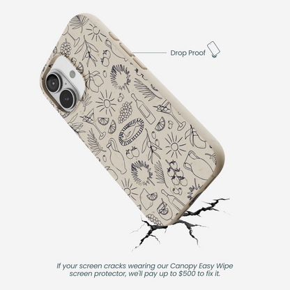 London Fog Mediterranean Moments iPhone 17 Case