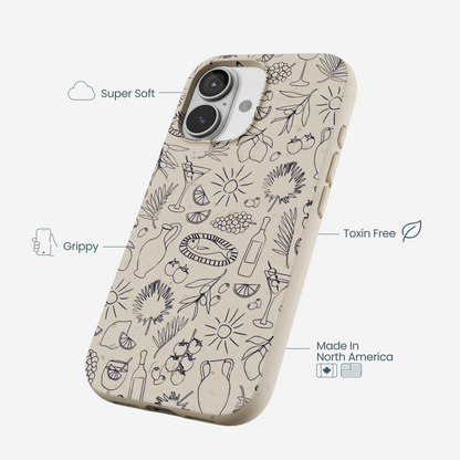 London Fog Mediterranean Moments iPhone 17 Case