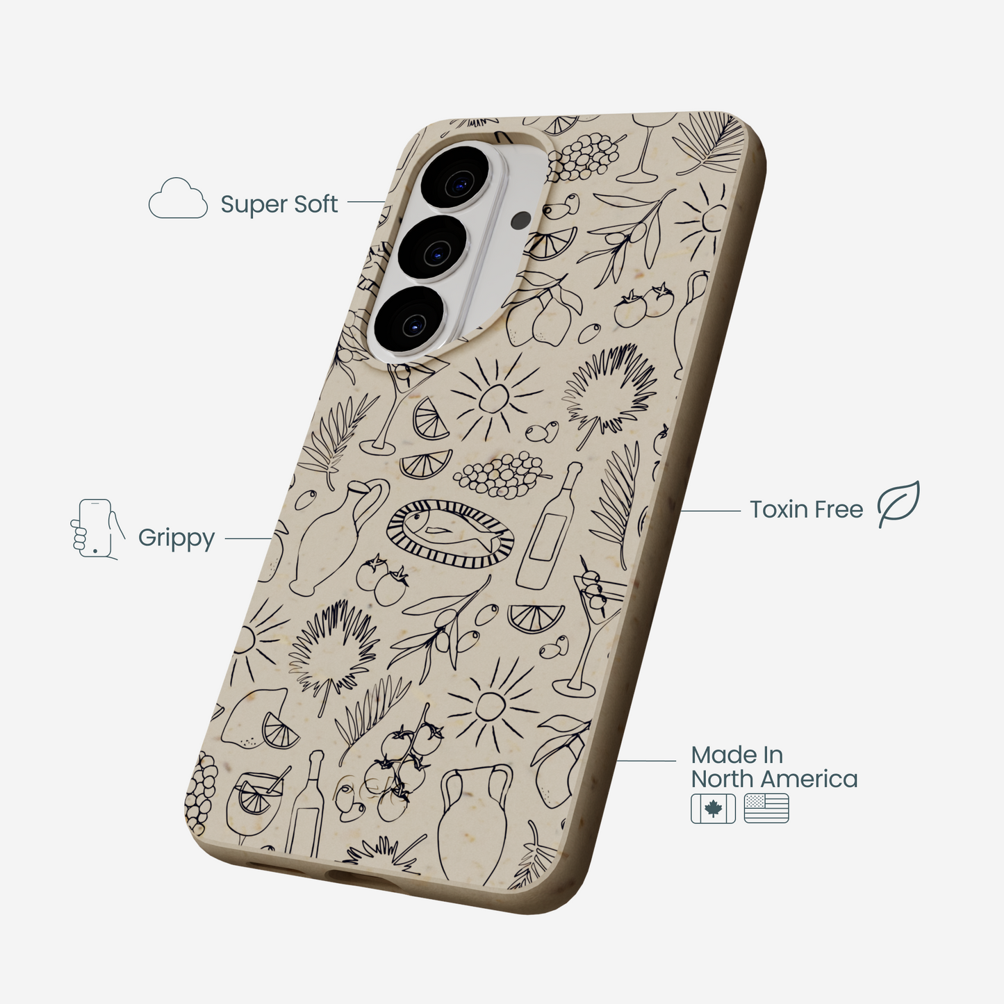 London Fog Mediterranean Moments Samsung Galaxy S26 Case