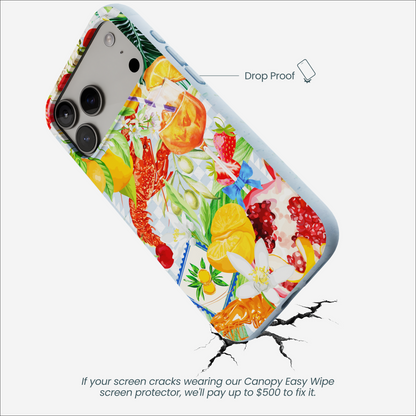 Powder Blue Mediterranean Summers iPhone 17 Pro Max Case