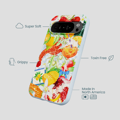 Powder Blue Mediterranean Summers Google Pixel 10/10 Pro Case