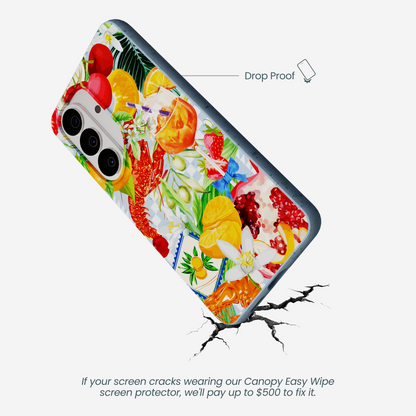Powder Blue Mediterranean Summers Samsung Galaxy S26 Case