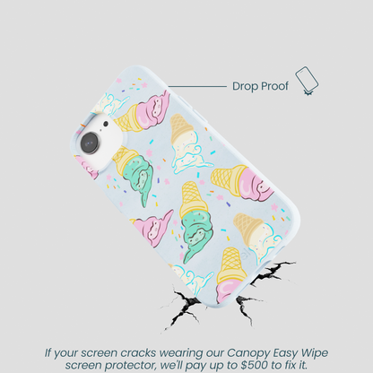Powder Blue Meltdown Club iPhone 16e/17e Case