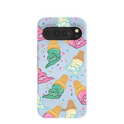 Powder Blue Meltdown Club Google Pixel 10 Pro XL Case