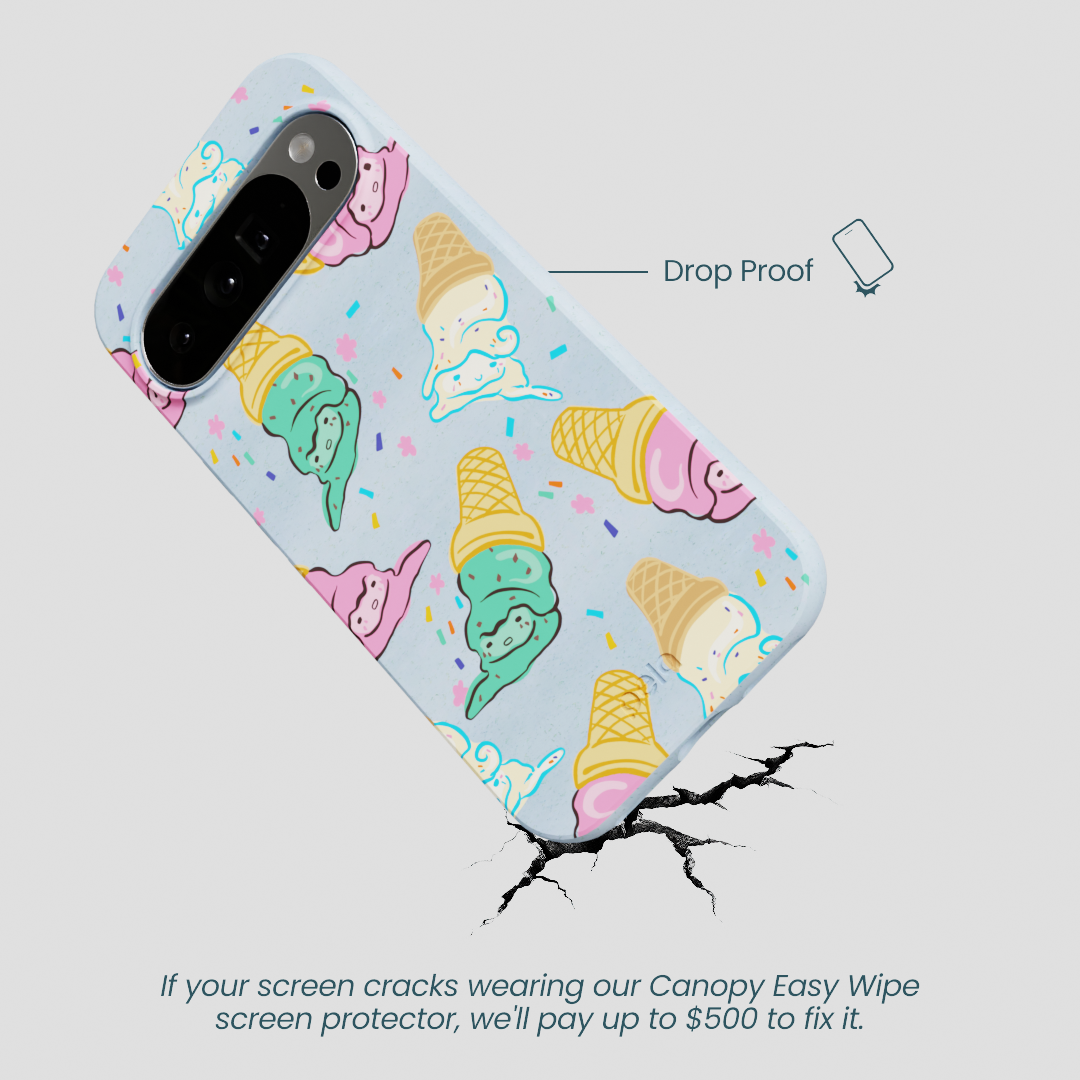 Powder Blue Meltdown Club Google Pixel 10 Pro XL Case