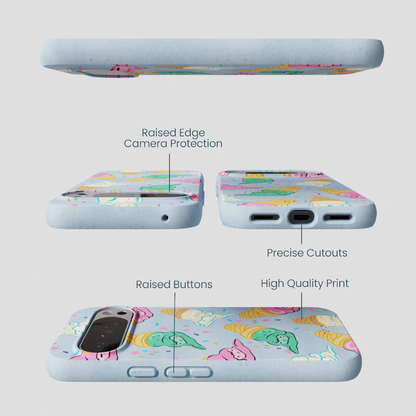 Powder Blue Meltdown Club Google Pixel 10 Pro XL Case