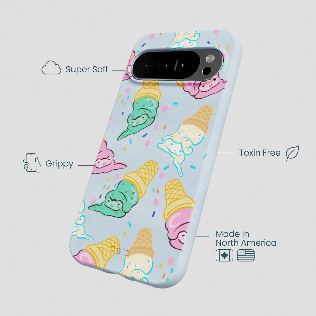 Powder Blue Meltdown Club Google Pixel 10 Pro XL Case
