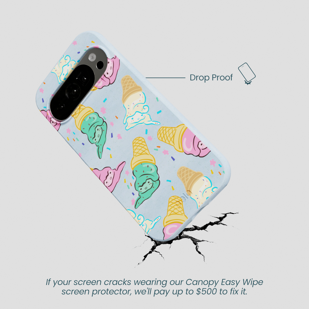 Powder Blue Meltdown Club Google Pixel 10/10 Pro Case