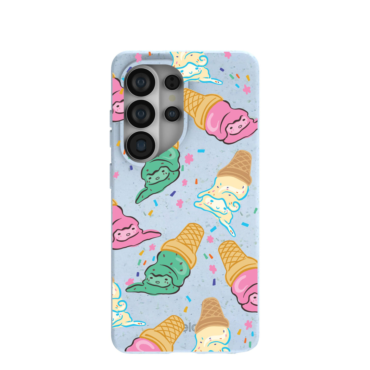 Powder Blue Meltdown Club Samsung Galaxy S26 Ultra Case