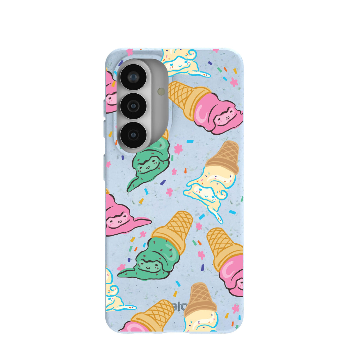 Powder Blue Meltdown Club Samsung Galaxy S26 Case