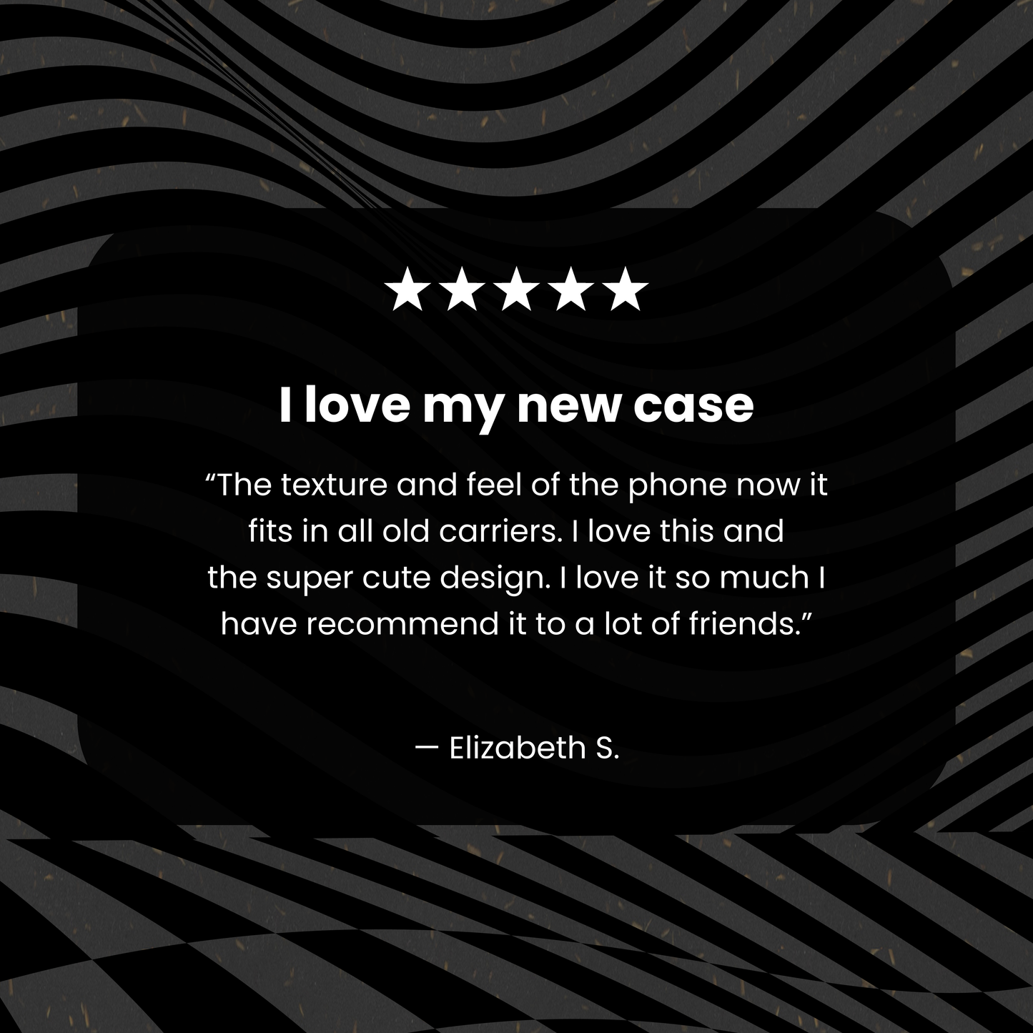Black Melted Checkers iPhone 17 Pro Case