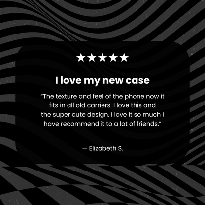 Black Melted Checkers iPhone 17 Pro Case