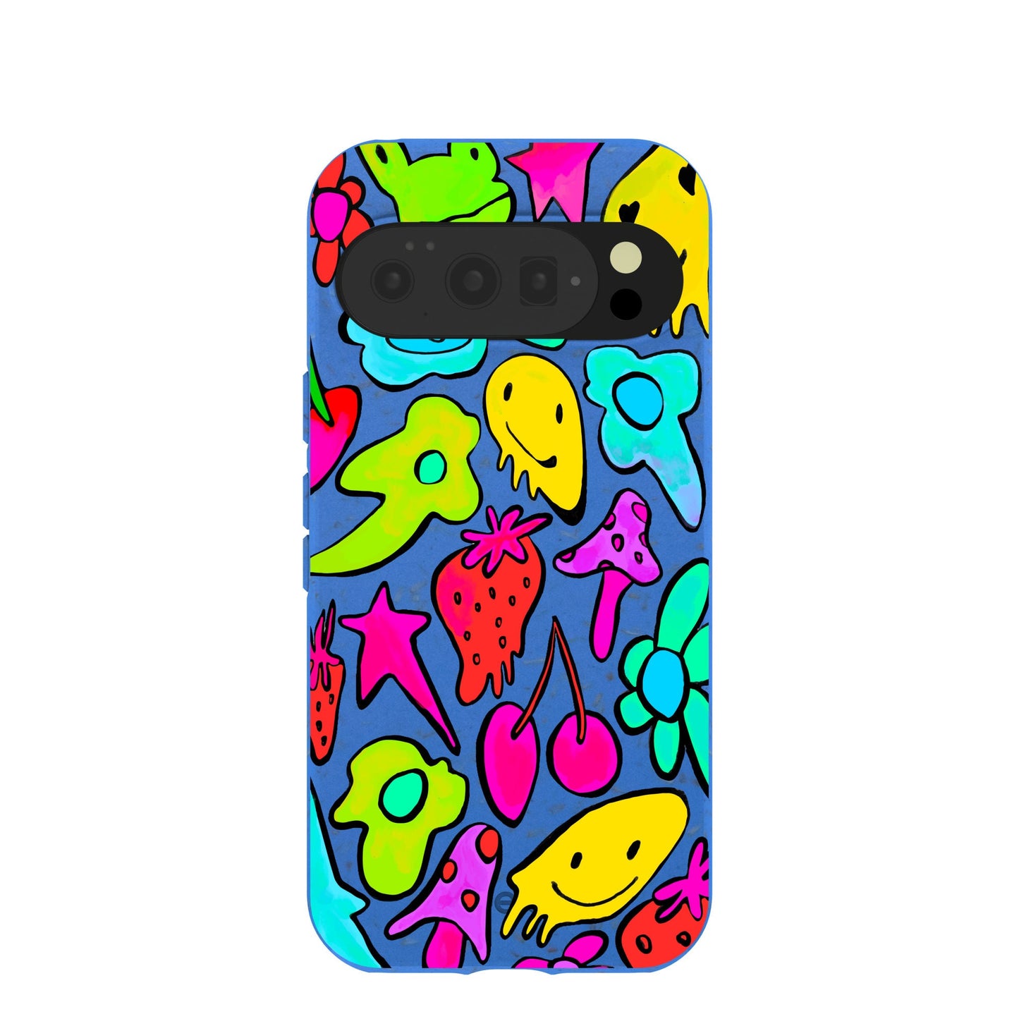Electric Blue Melty Mood Google Pixel 10/10 Pro Case