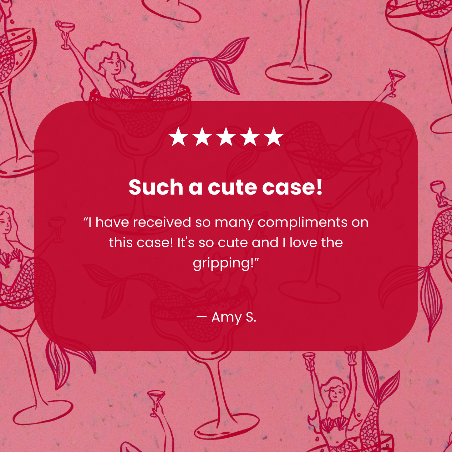 Bubblegum Pink Mermaid Cocktail Google Pixel 10a Case