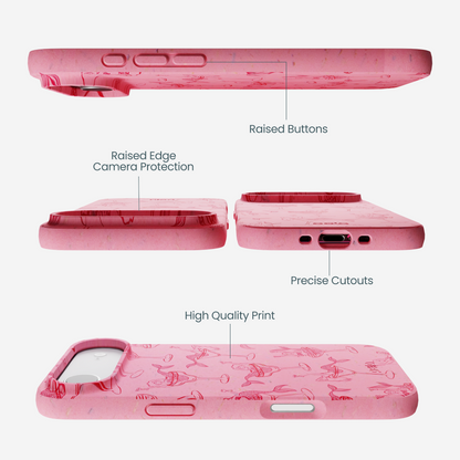 Bubblegum Pink Mermaid Cocktail iPhone Air Case