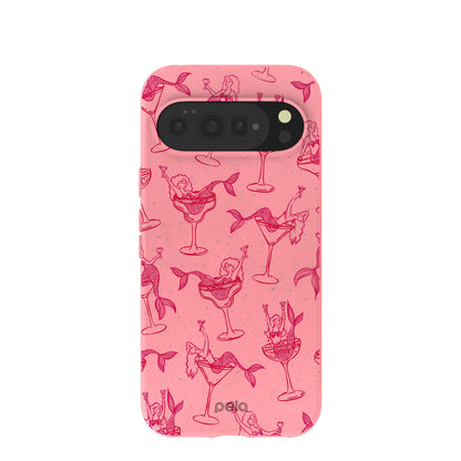 Bubblegum Pink Mermaid Cocktail Google Pixel 10 Pro XL Case