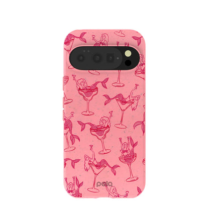 Bubblegum Pink Mermaid Cocktail Google Pixel 10/10 Pro Case