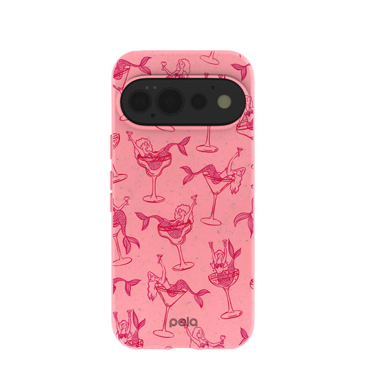 Bubblegum Pink Mermaid Cocktail Google Pixel 11 Pro Case