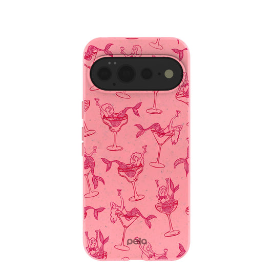 Bubblegum Pink Mermaid Cocktail Google Pixel 11 Pro XL Case