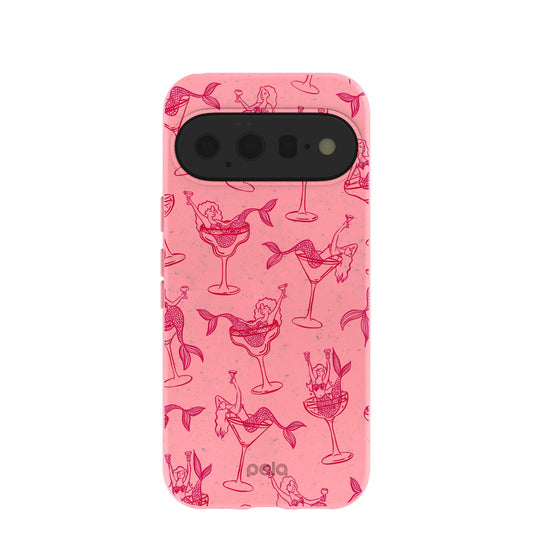 Bubblegum Pink Mermaid Cocktail Google Pixel 11 Case