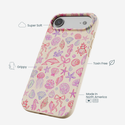 Seashell Mermaid Dreams iPhone Air Case