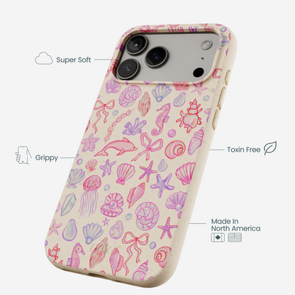 Seashell Mermaid Dreams iPhone 17 Pro Max Case