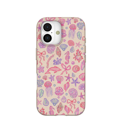 Seashell Mermaid Dreams iPhone 17 Case