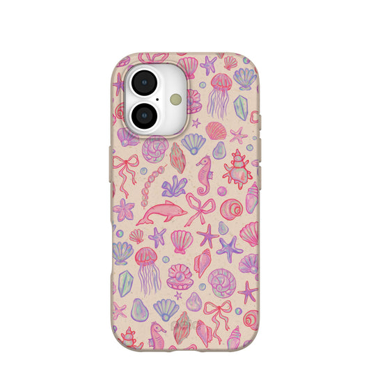 Seashell Mermaid Dreams iPhone 17 Case