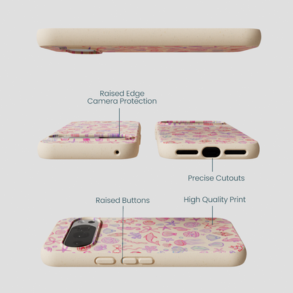 Seashell Mermaid Dreams Google Pixel 10/10 Pro Case