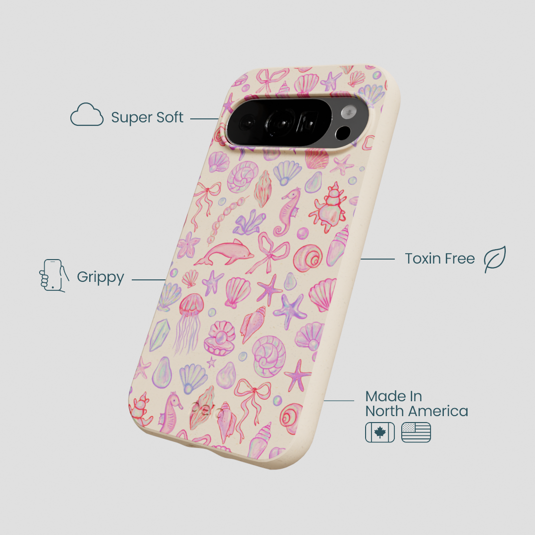 Seashell Mermaid Dreams Google Pixel 10/10 Pro Case