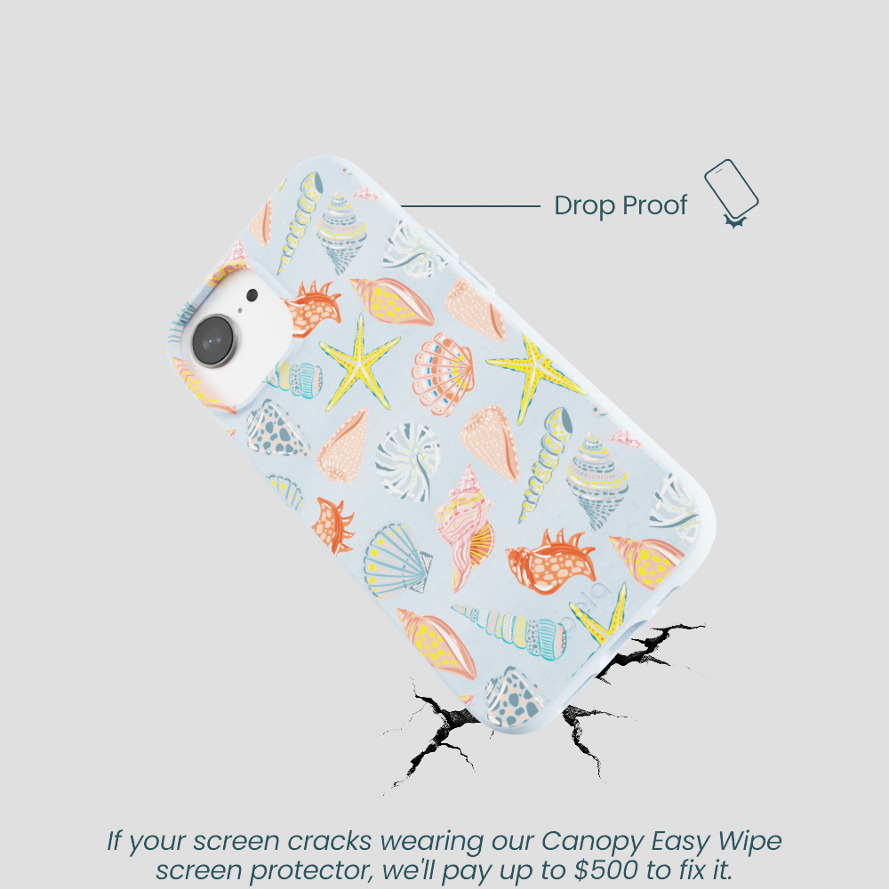 Powder Blue Mermaid Finds iPhone 16e/17e Case
