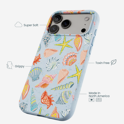 Powder Blue Mermaid Finds iPhone 17 Pro Max Case