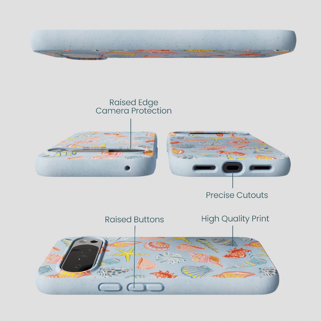 Powder Blue Mermaid Finds Google Pixel 10 Pro XL Case