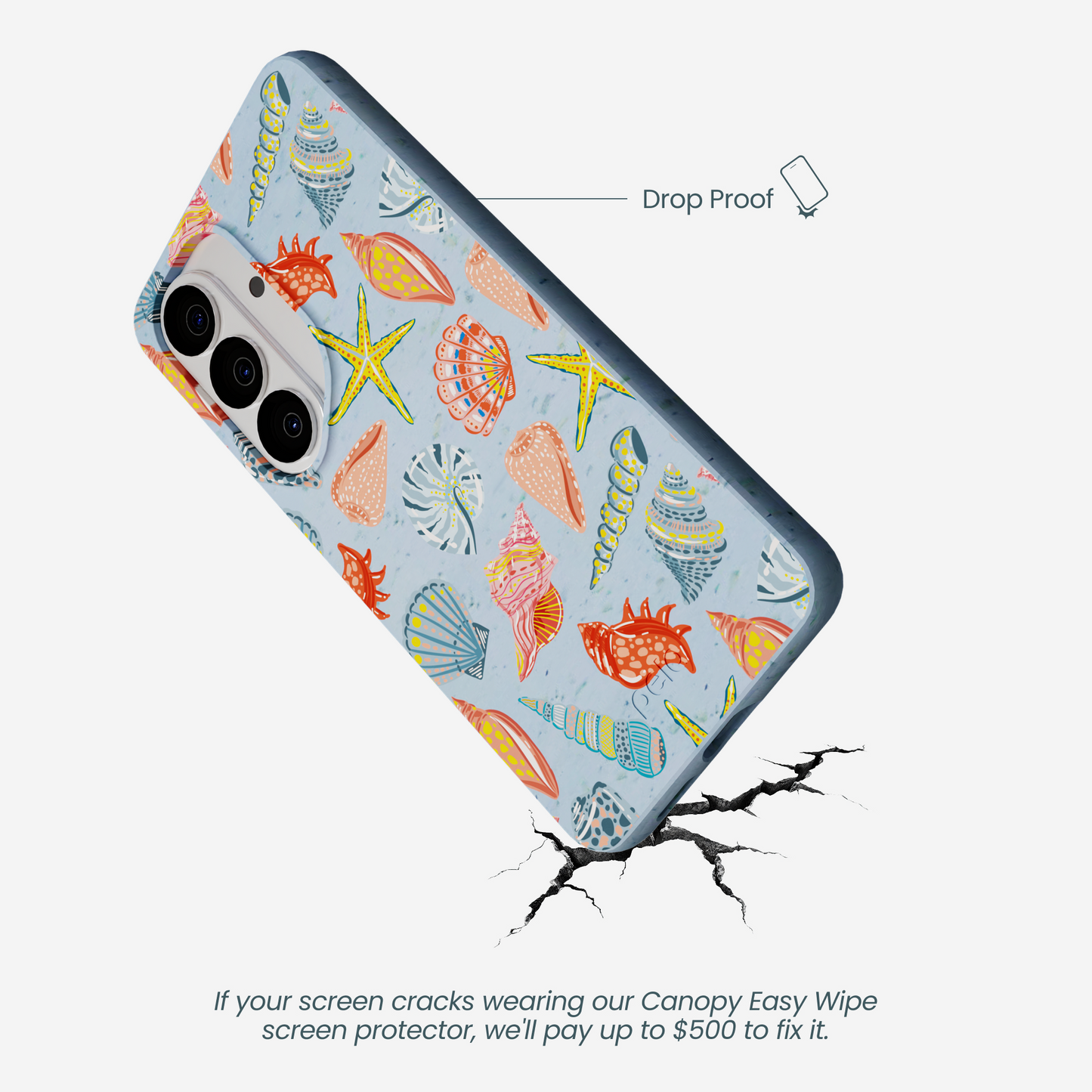 Powder Blue Mermaid Finds Samsung Galaxy S26 Case