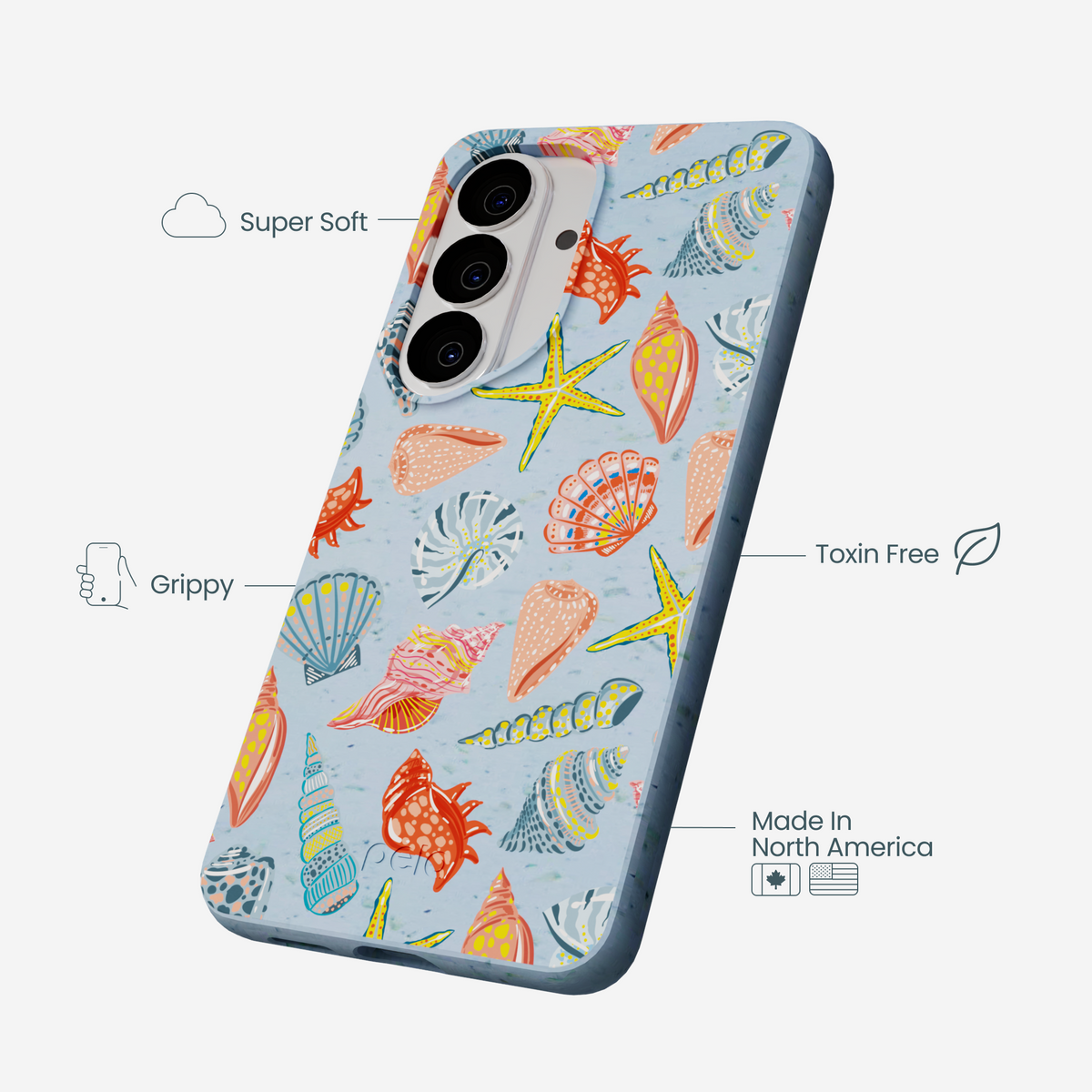 Powder Blue Mermaid Finds Samsung Galaxy S26 Case