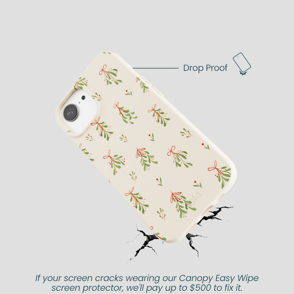 Seashell Merry Mistletoe iPhone 16e/17e Case