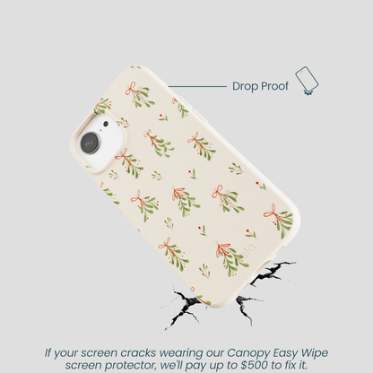 Seashell Merry Mistletoe iPhone 16e/17e Case
