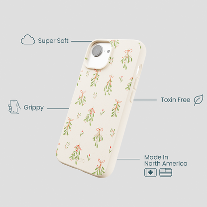 Seashell Merry Mistletoe iPhone 16e/17e Case
