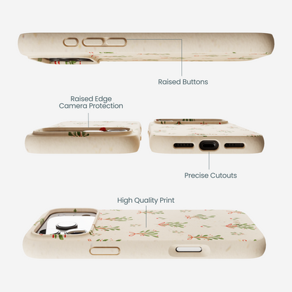 Seashell Merry Mistletoe iPhone 17 Pro Max Case