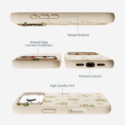 Seashell Merry Mistletoe iPhone 17 Pro Case
