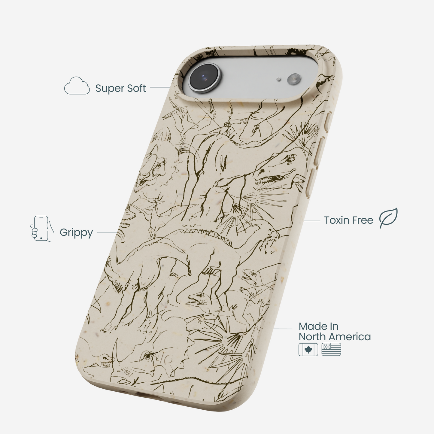 London Fog Mesozoic iPhone Air Case