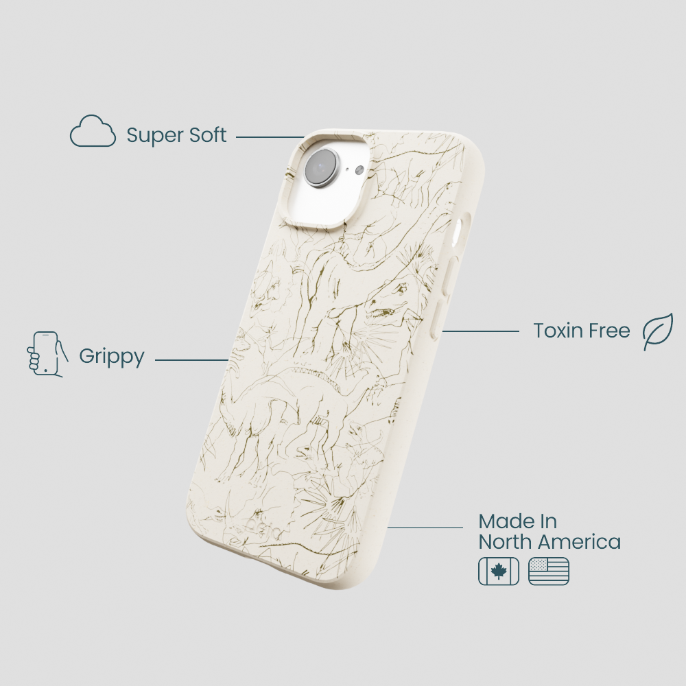 London Fog Mesozoic iPhone 16e/17e Case