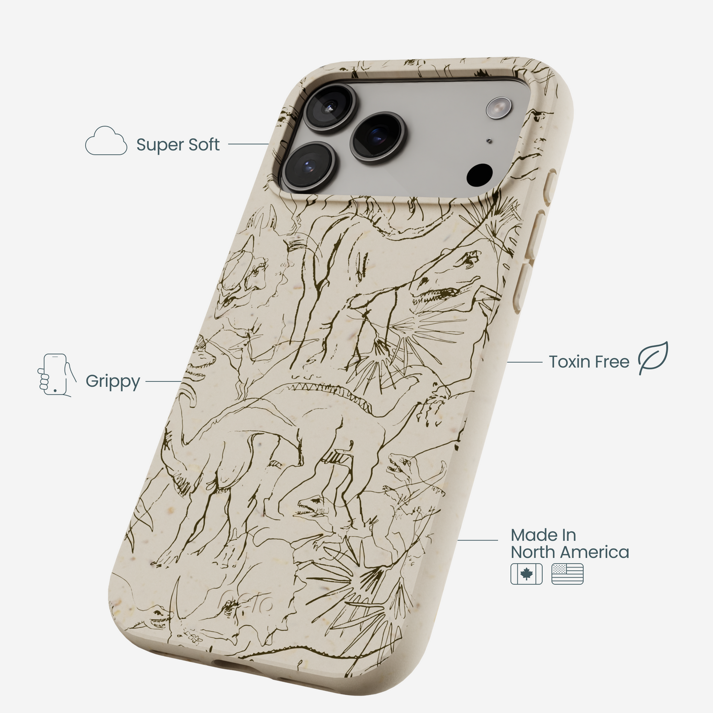 London Fog Mesozoic iPhone 17 Pro Max Case