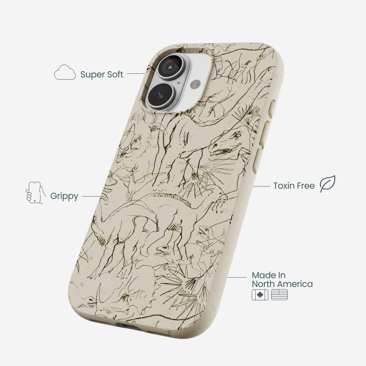 London Fog Mesozoic iPhone 17 Case