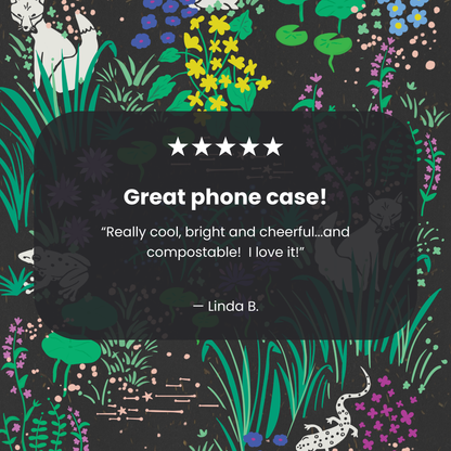 Black Midnight Pond Samsung Galaxy S26 Case