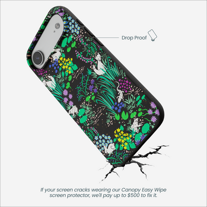 Black Midnight Pond iPhone Air Case