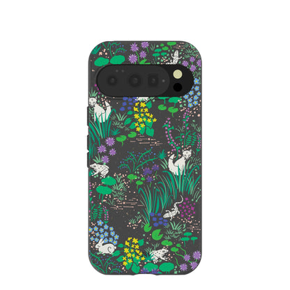 Black Midnight Pond Google Pixel 10/10 Pro Case