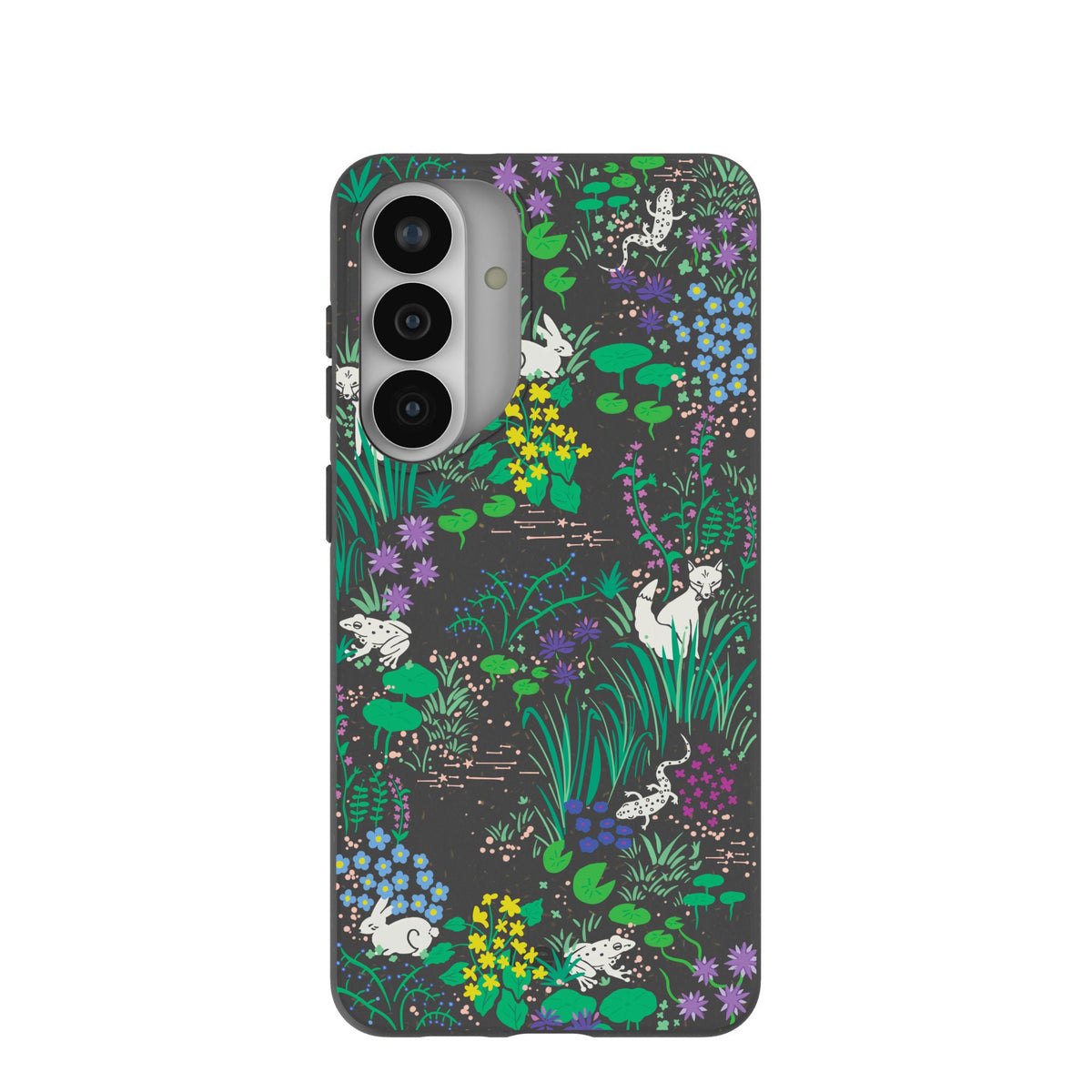Black Midnight Pond Samsung Galaxy S26+(Plus) Case