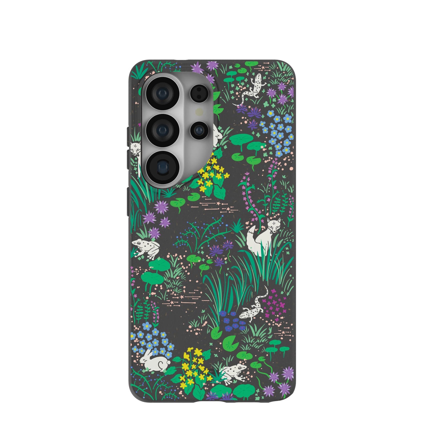 Black Midnight Pond Samsung Galaxy S26 Ultra Case